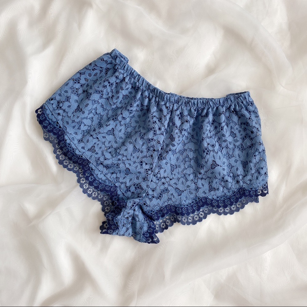 Victoria’s Secret floral lace shorts